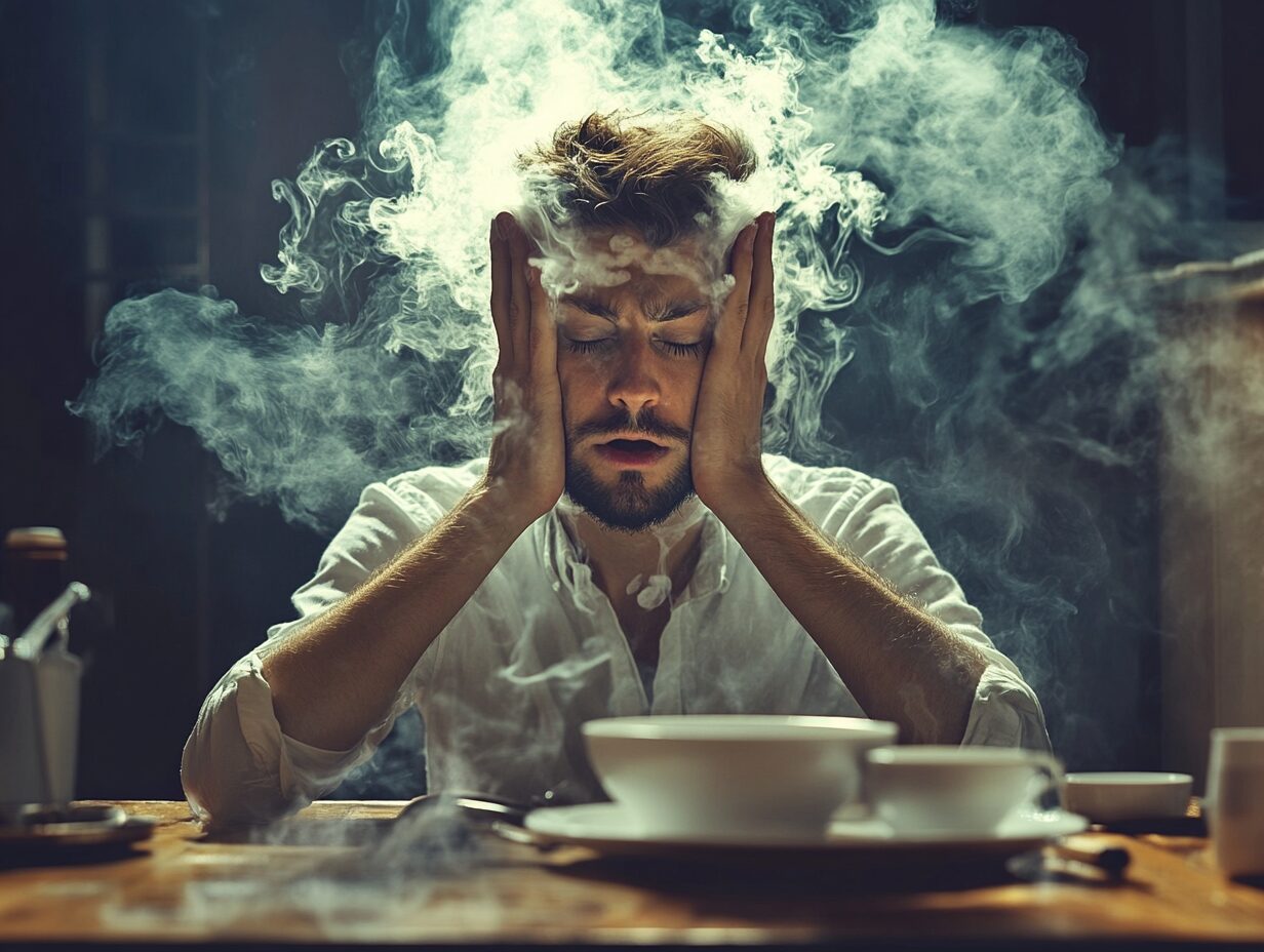 Vapoter pour soulager le stress